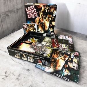 Last Night on Earth Zombie Board Game 2007 Flying Frog w/ CD Complete